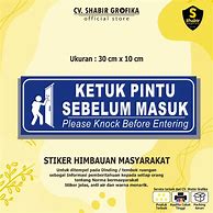 Bahasa Inggris Ketuk Pintu Sebelum Masuk