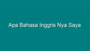 Oval Bahasa Inggris Nya